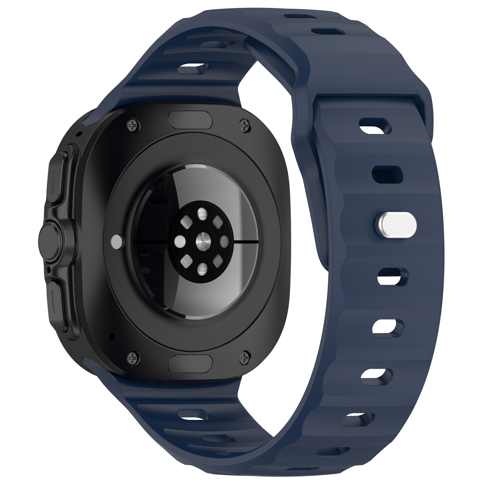 Silikonowy pasek Bizon Strap Watch Silicone G ukazany od tyłu